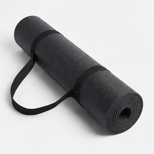 Fitvids All Purpose Yoga Mat 1/4 inch high density anti-tear with carrying strap